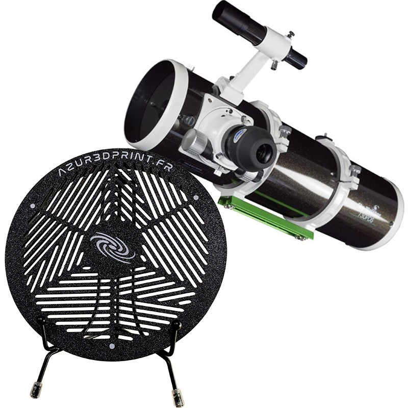Masque Tri-Bahtinov 3D pour Newton 130 Sky-Watcher – Réglage optique rapide et fiable