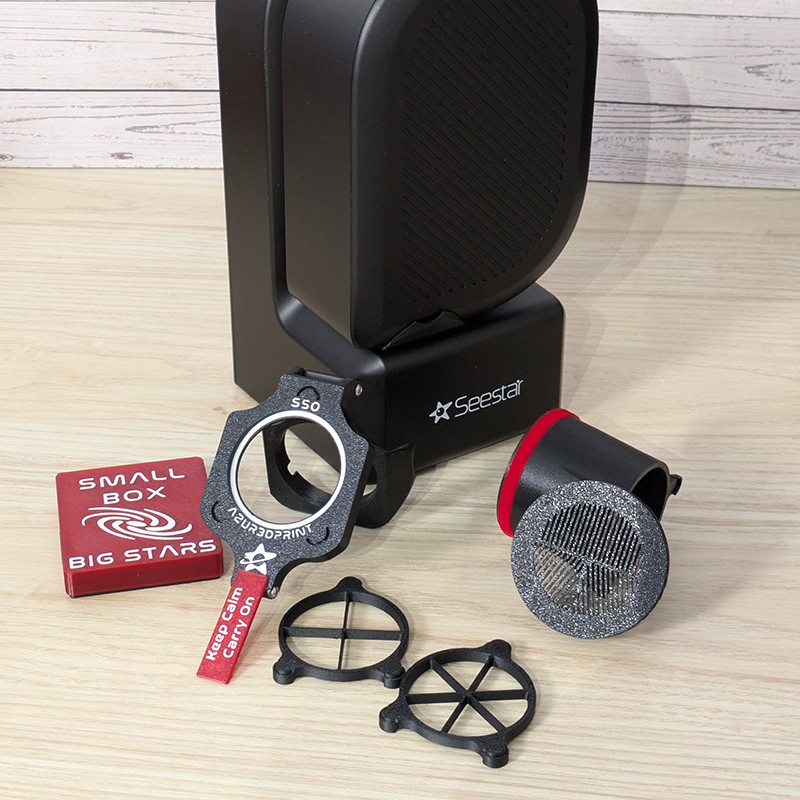 Expert Pack Seestar S50 — Safe Retractable 2" Filter Mount System