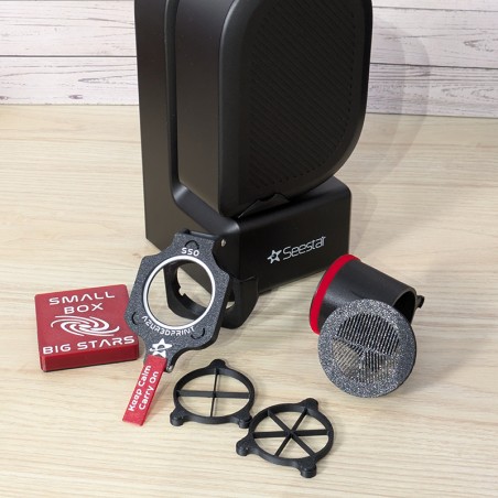 Pack Expert Seestar S50 — Système Escamotable Sécurisé & Porte-Filtre 2"