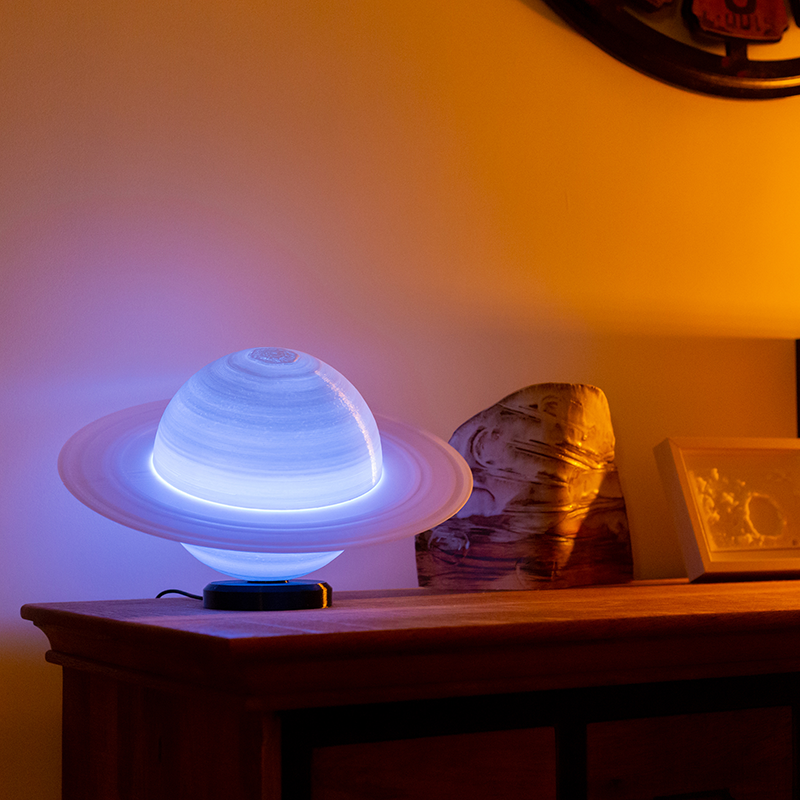 Lampe déco SATURNE 3D multicolore diamètre 15cm