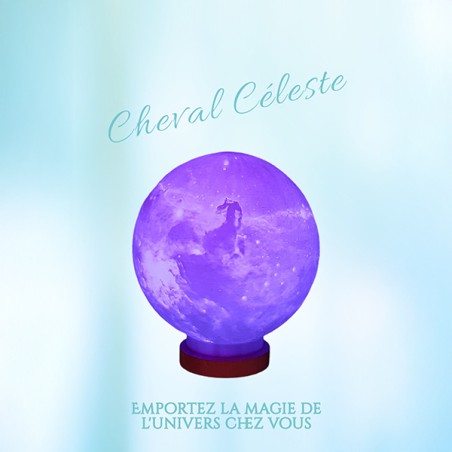 Lampe Cheval Céleste